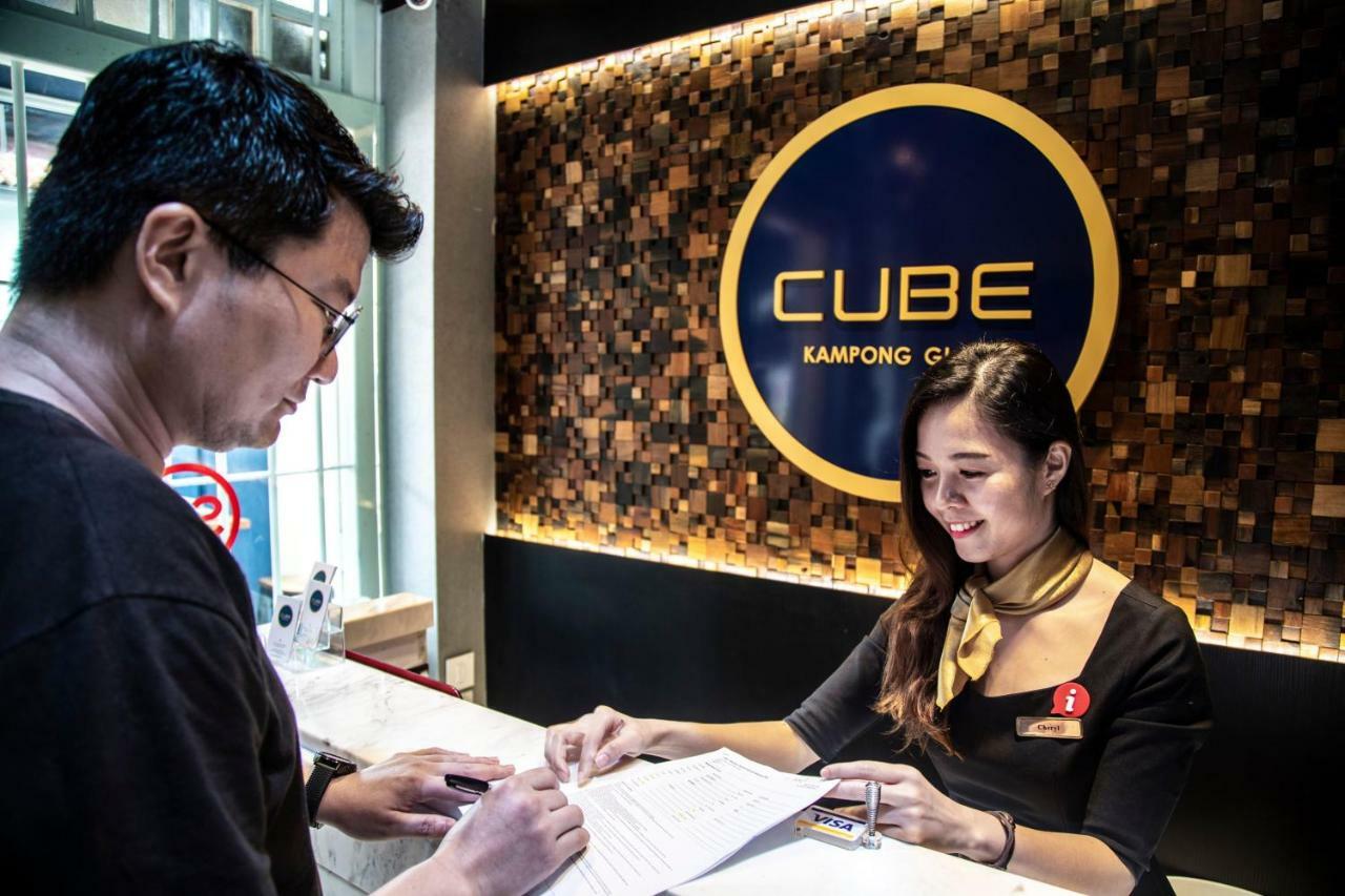 Cube Boutique Capsule Hotel At Kampong Glam Szingapúr Kültér fotó